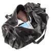 Дорожная сумка из кожи Grande Pelle черная (GP0048black)